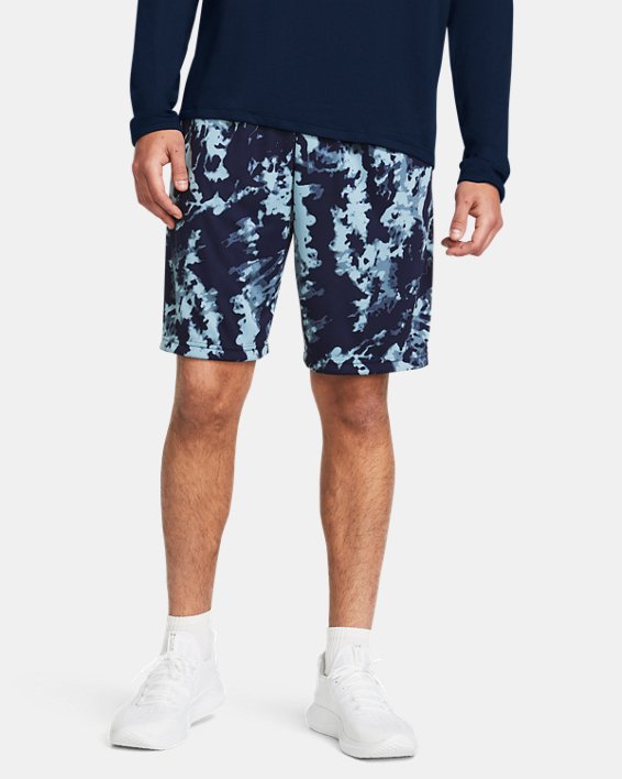 Men's UA Tech™ Printed Shorts in Blue image number 0